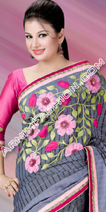 Eid Latest Silk Sari Collection