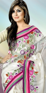 White Jamdani Jamdani , Jamdani Saree,  Jamdani Bangladesh, Dhaka Jamdani Saree,